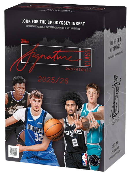 2025–26 Topps Signature Class Basketball Hobby Box